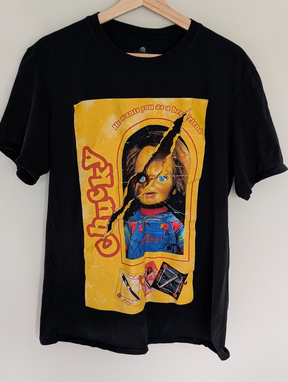 Halloween Horror Nights 2021 HHN Universal Studios Chucky T-shirt Size Large